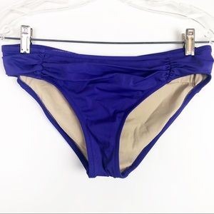 J Crew Glamour Girl Bikini Bottom Purple Sz Small